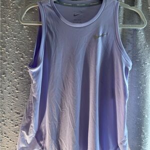 Nike Lavender Dri-FIT Sleeveless Training Tank